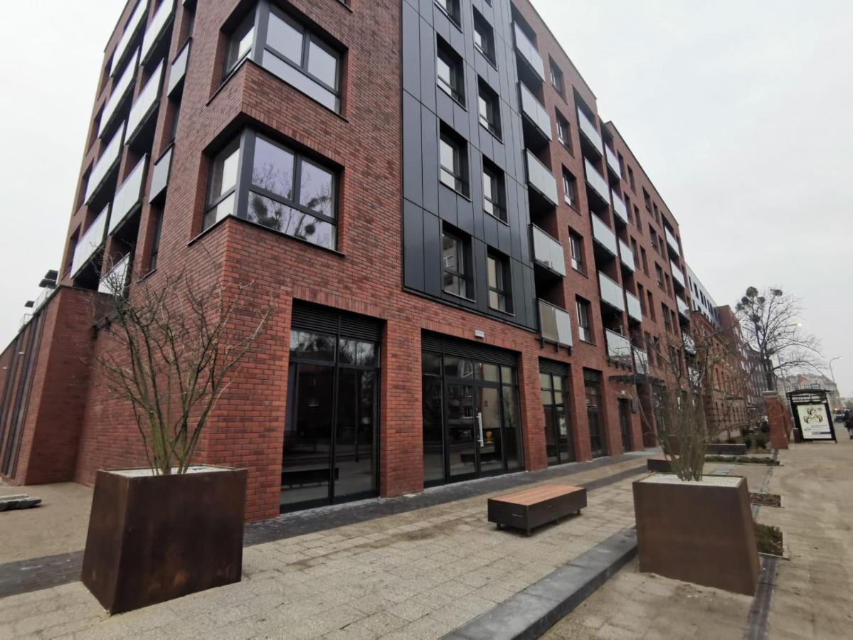 Apartament Walowa Shipyard Danzica Esterno foto