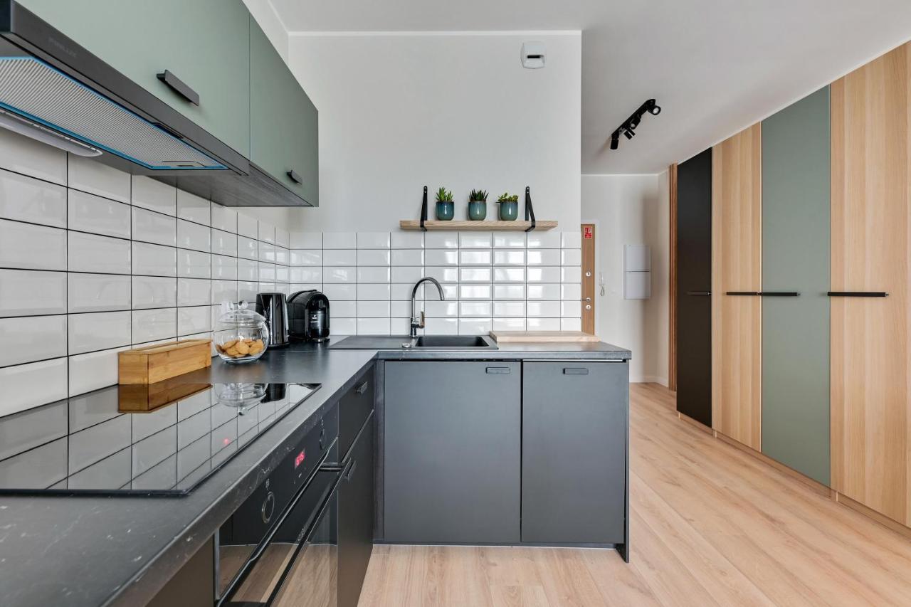 Apartament Walowa Shipyard Danzica Esterno foto