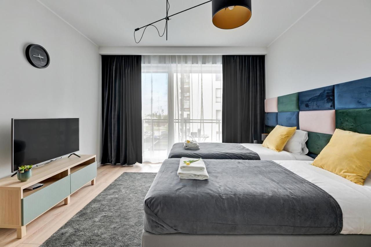 Apartament Walowa Shipyard Danzica Esterno foto